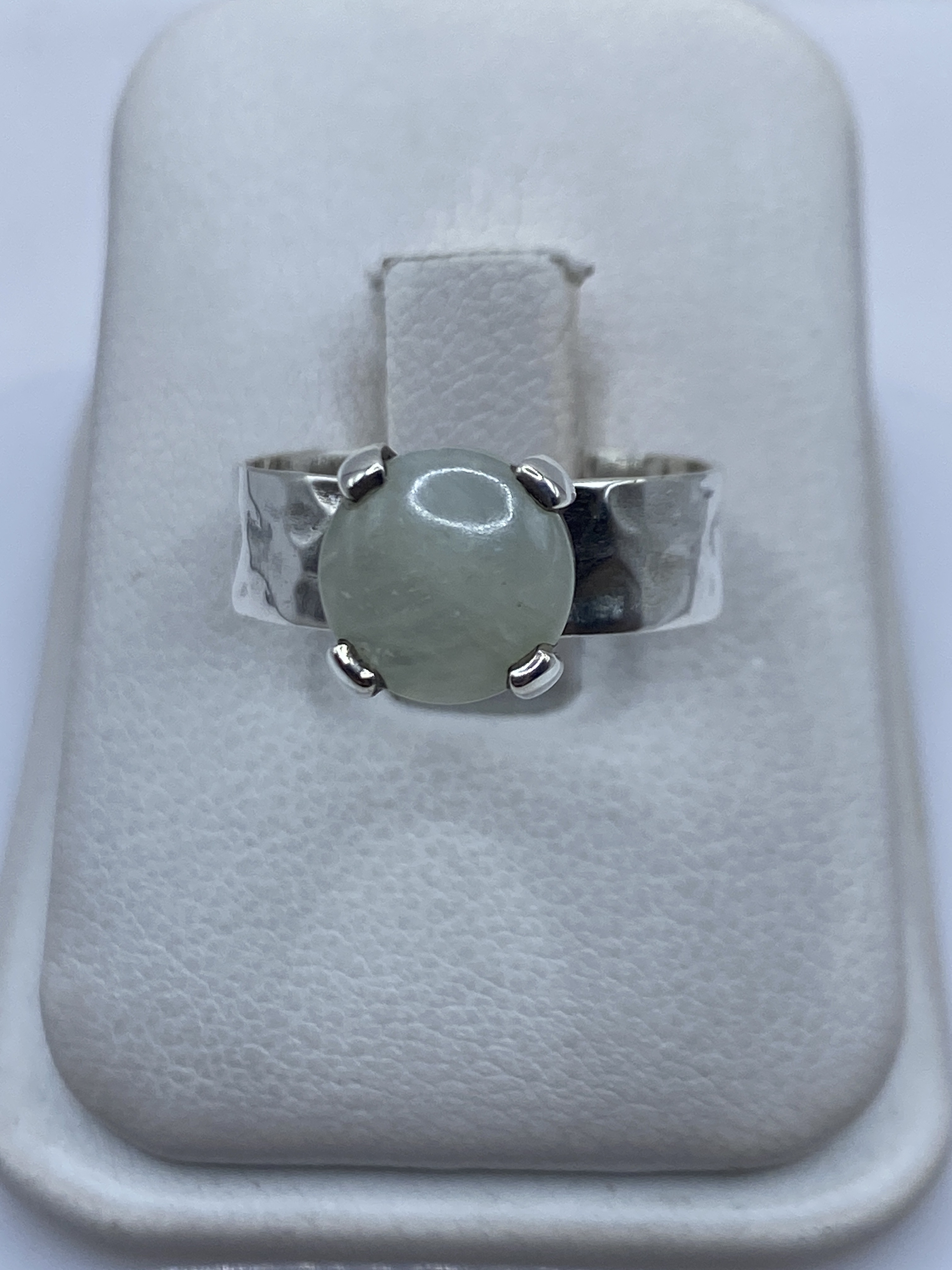 Anillo de Plata 925 con Piedra — Engaste a Mano Taxco