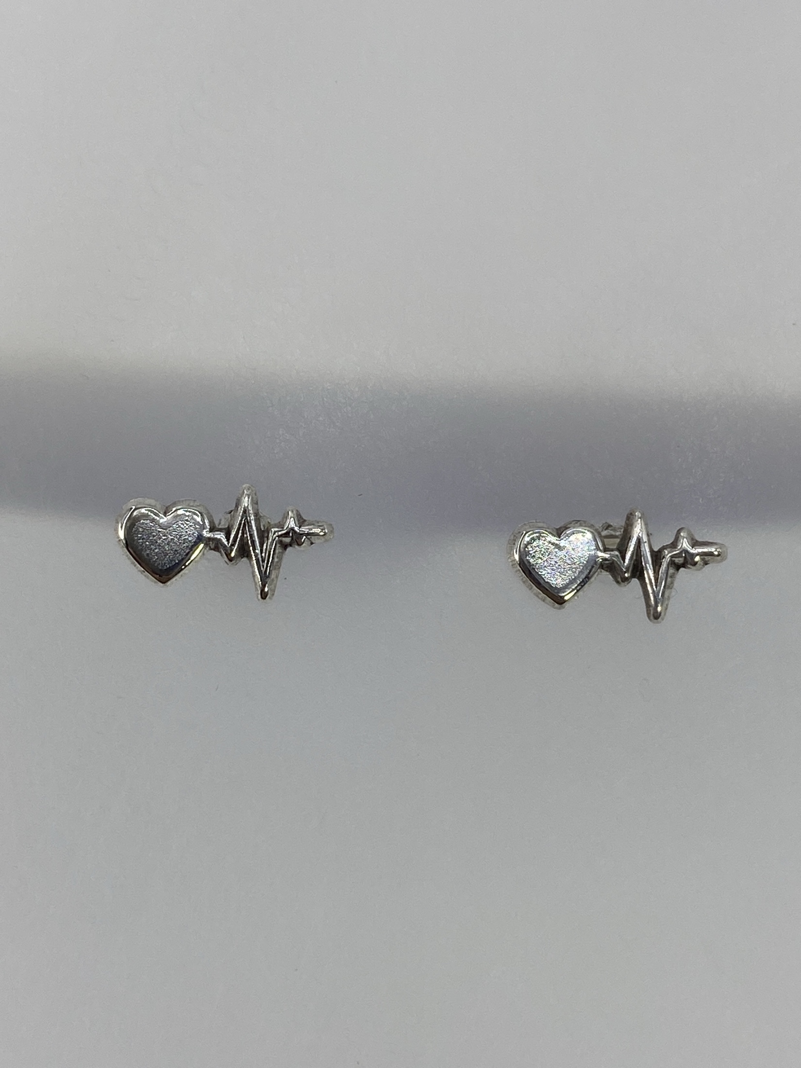 Aretes Plata Cartoneado Latido — Taxco 925