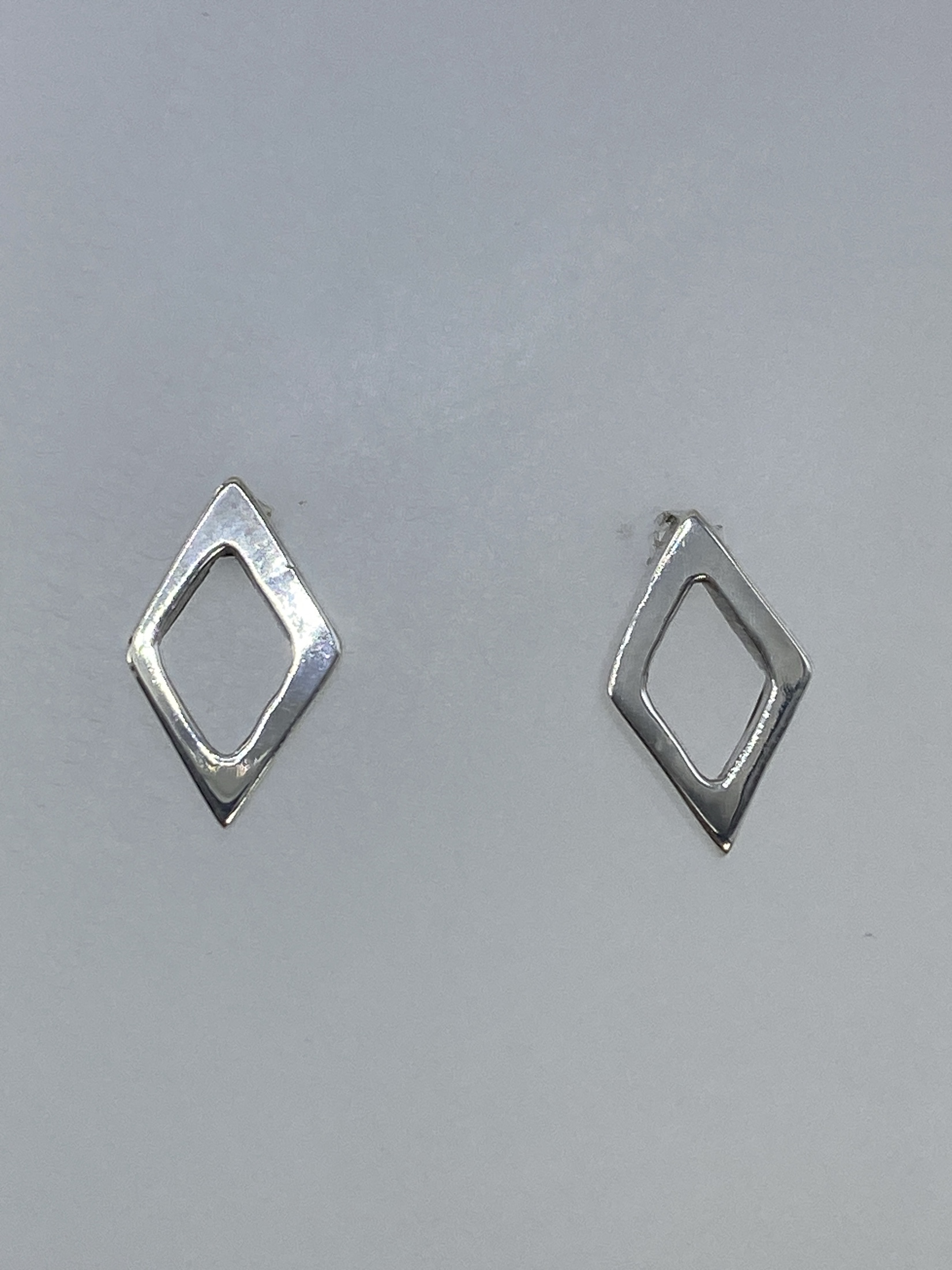 Aretes de Plata Cartoneado Minimalistas — Taxco 925