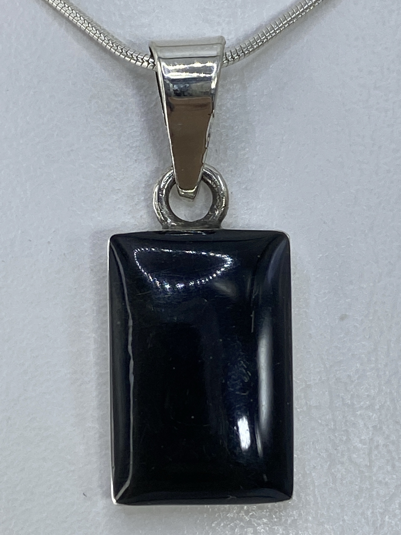 Dije de Plata con Ónix Pulido — Taxco 950