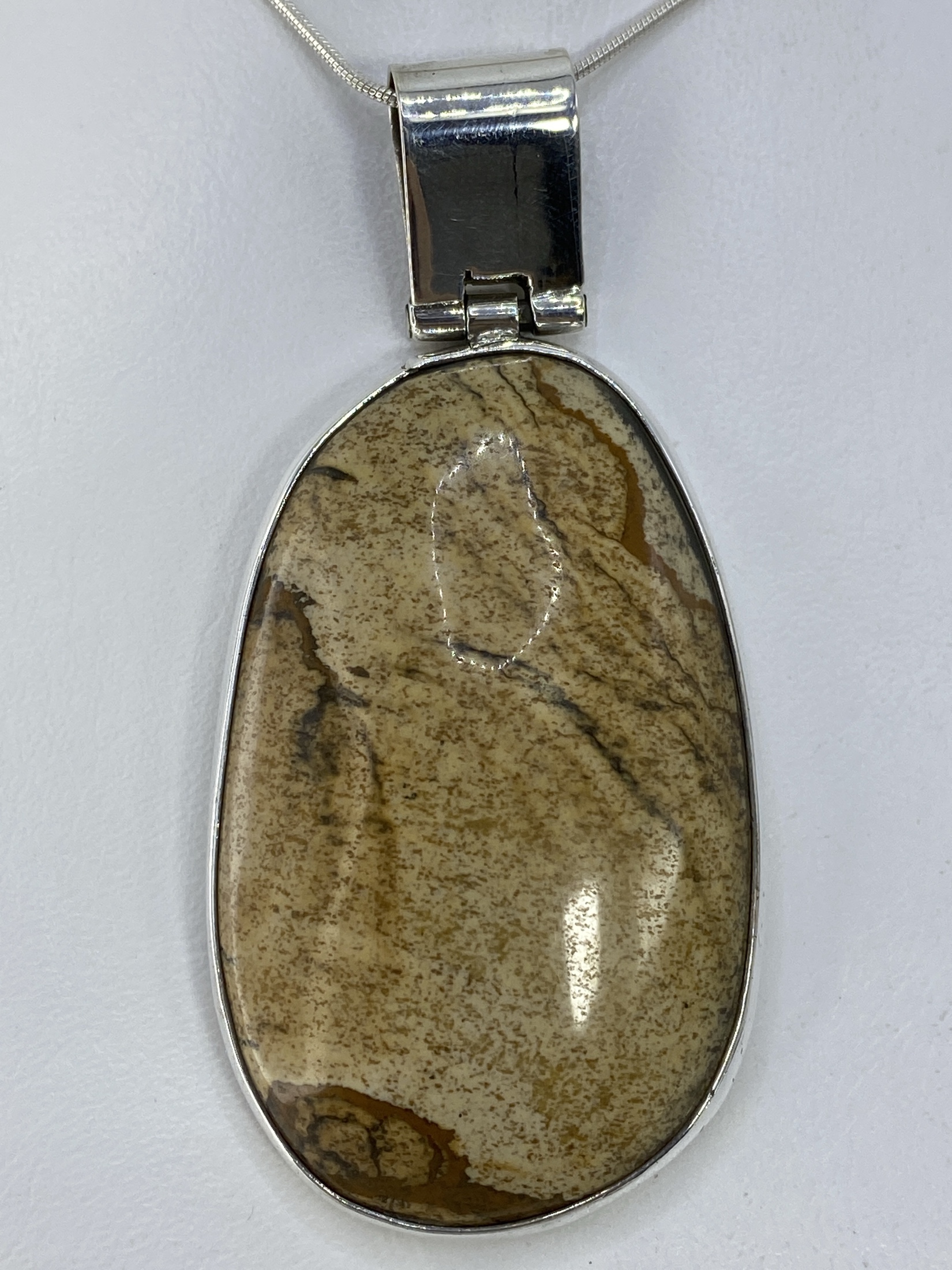 Dije Plata 925 con Piedra Natural — Taxco