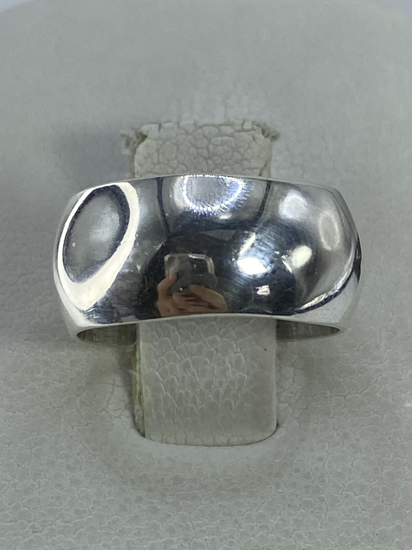 Anillo de Plata 925 Banda Pulida — Taxco