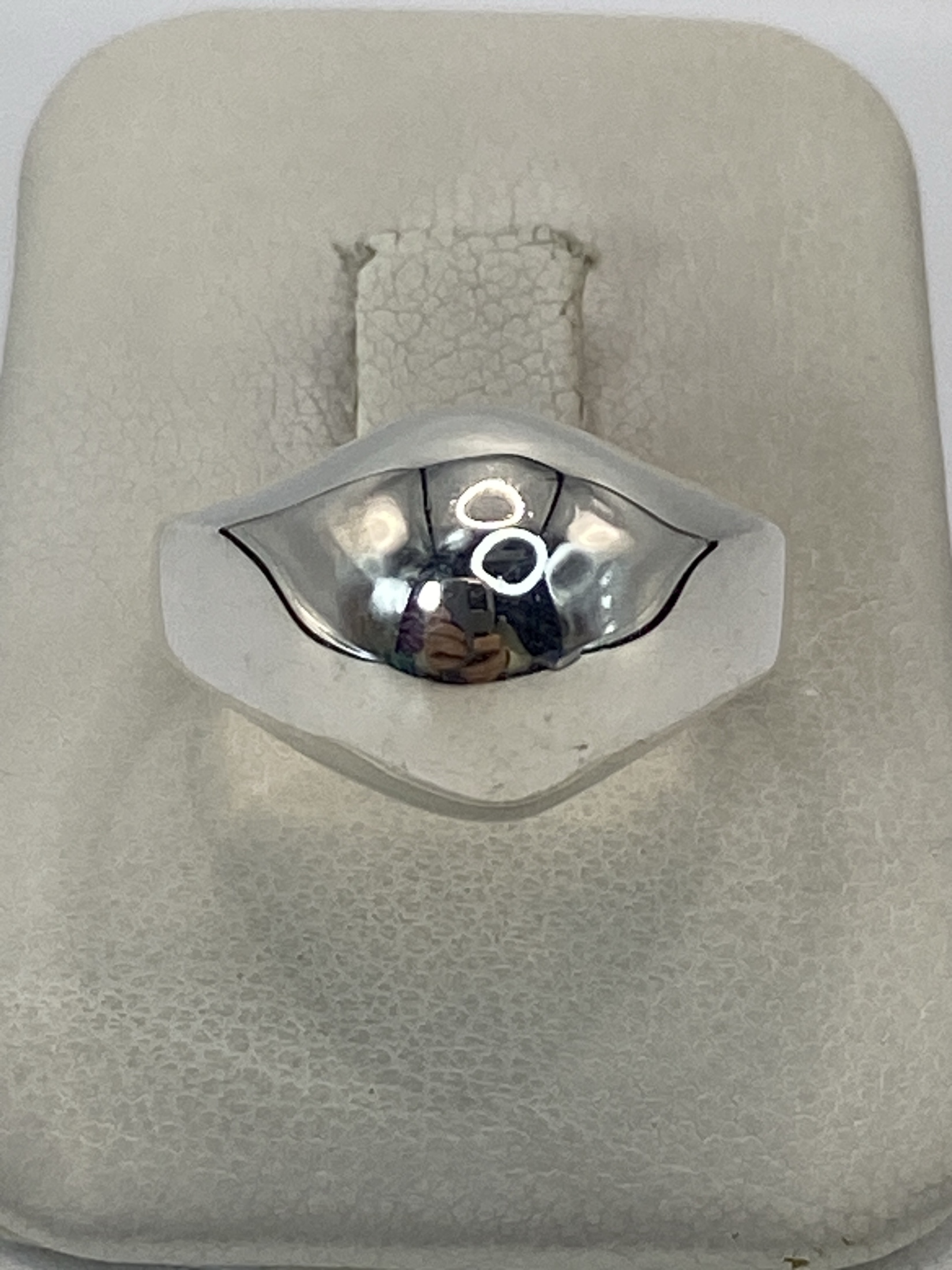 Anillo de Plata 925 Solitario Pulido — Taxco