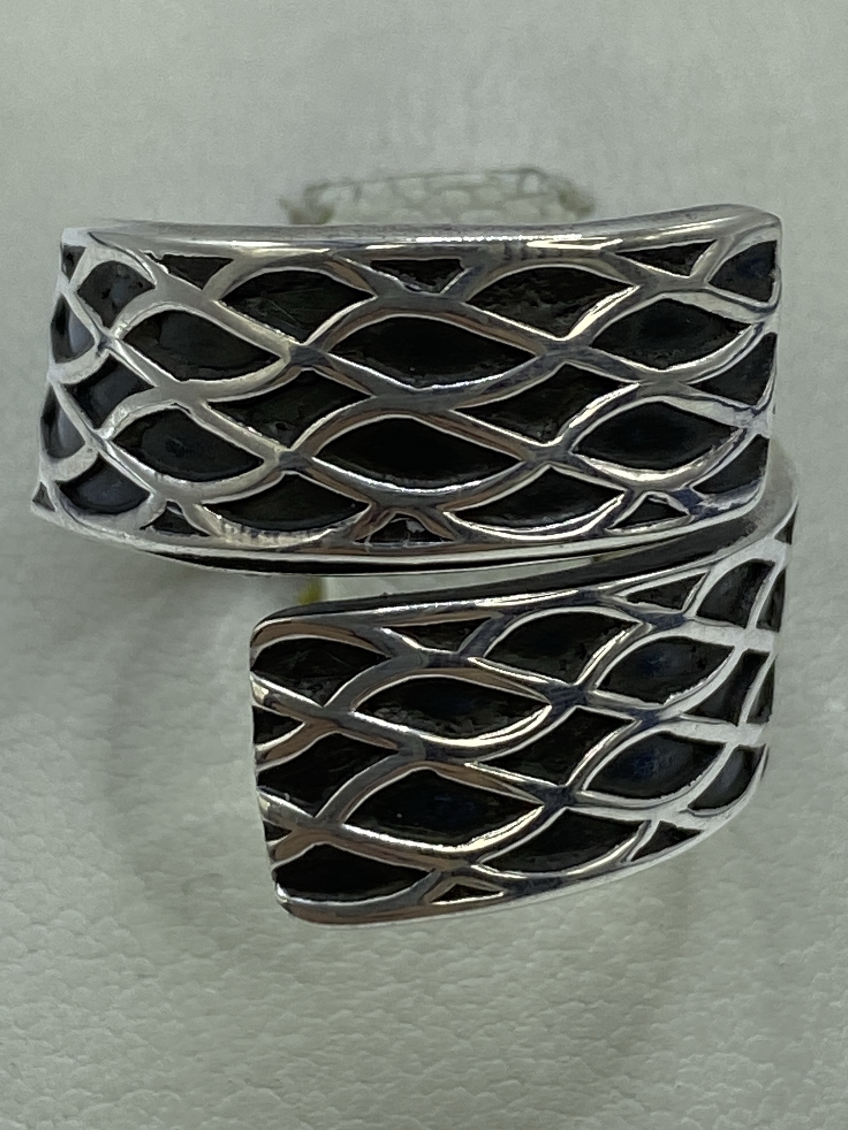 Anillo de Plata Repujado Texturizado — Taxco 925