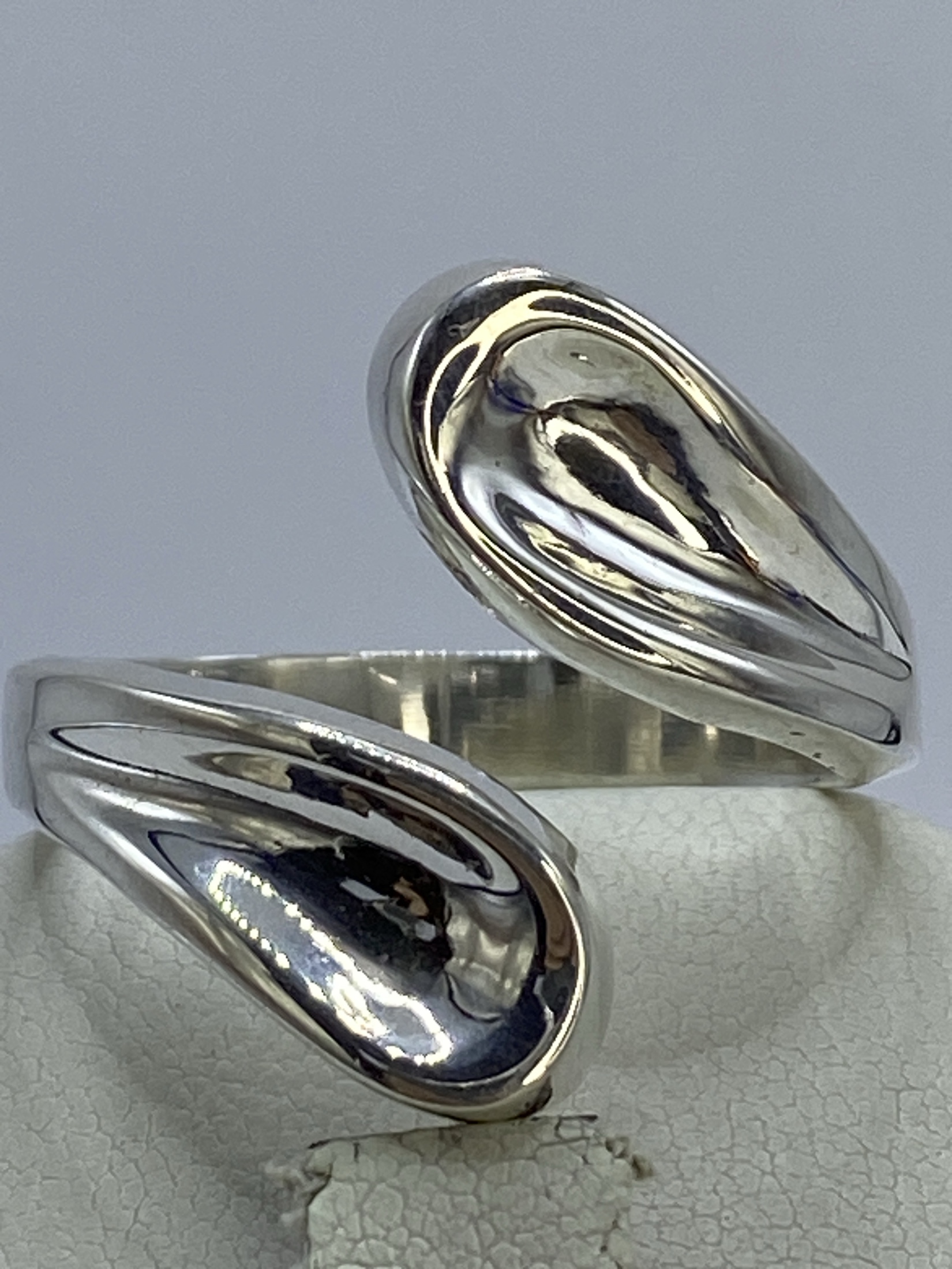 Anillo de Plata Ajustable Fluido — Taxco 925
