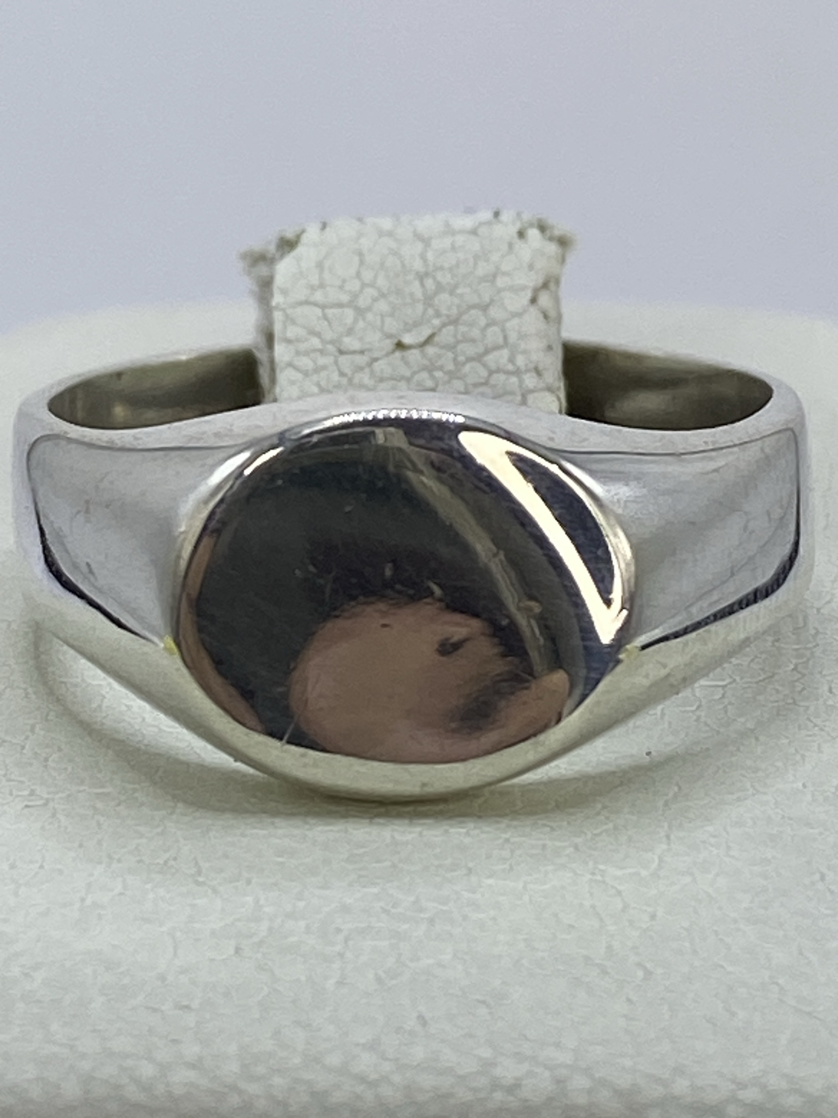 Anillo de Plata Cartoneado Volumen — Taxco 925