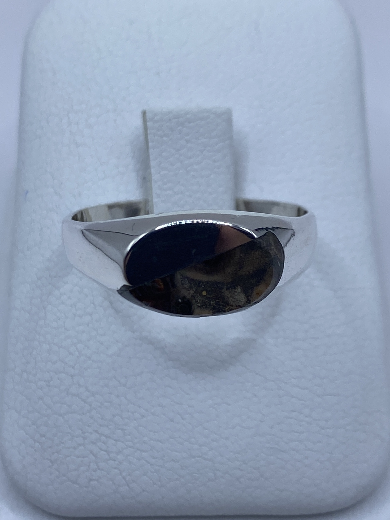 Anillo de Plata 925 con Piedra Engastada — Taxco