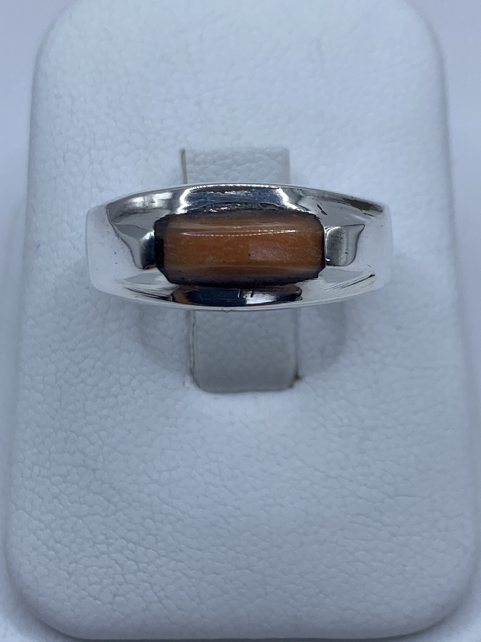 Anillo de Plata con Piedra Engastada — Taxco 925