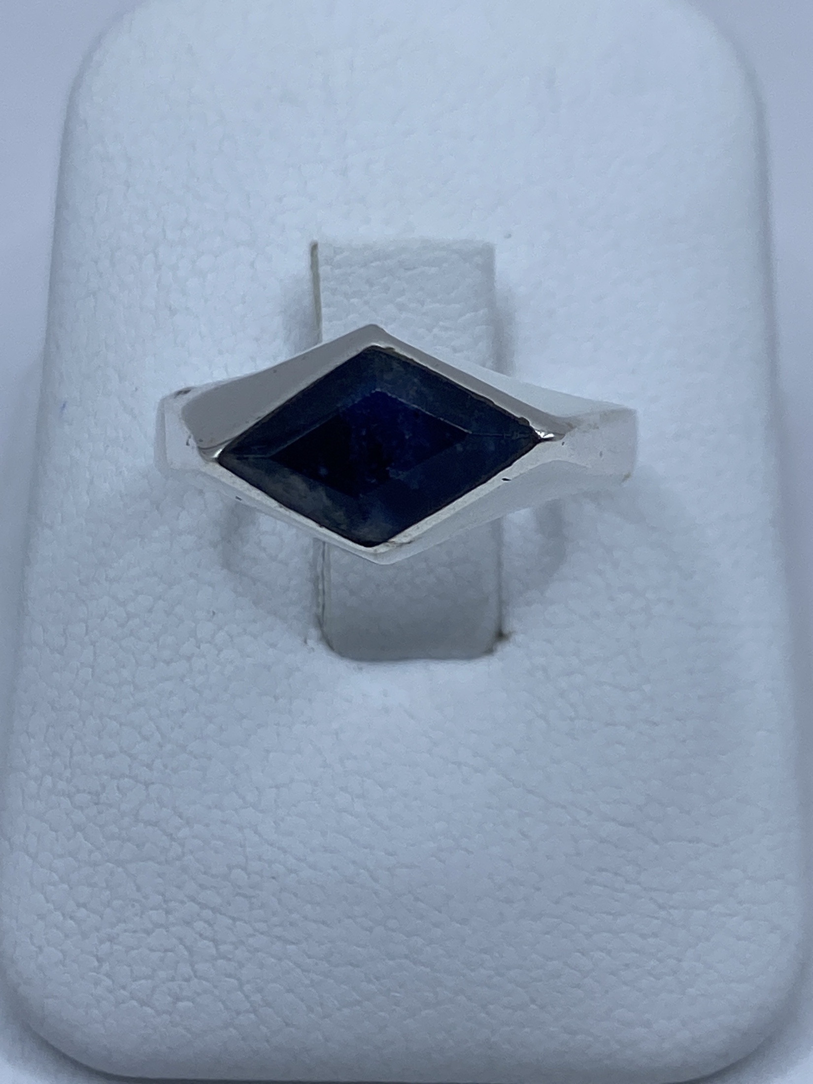 Anillo Lapislázuli Azul de Plata 925 — Taxco
