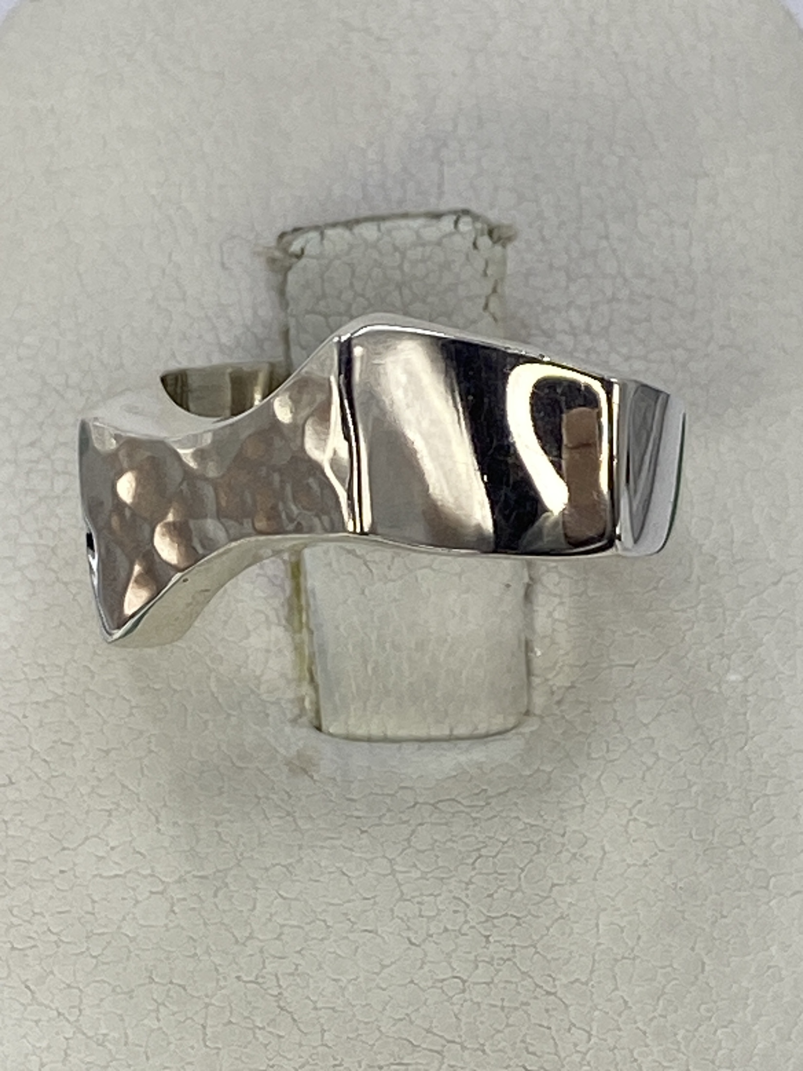 Anillo de Plata Repujado Texturizado — Taxco 925