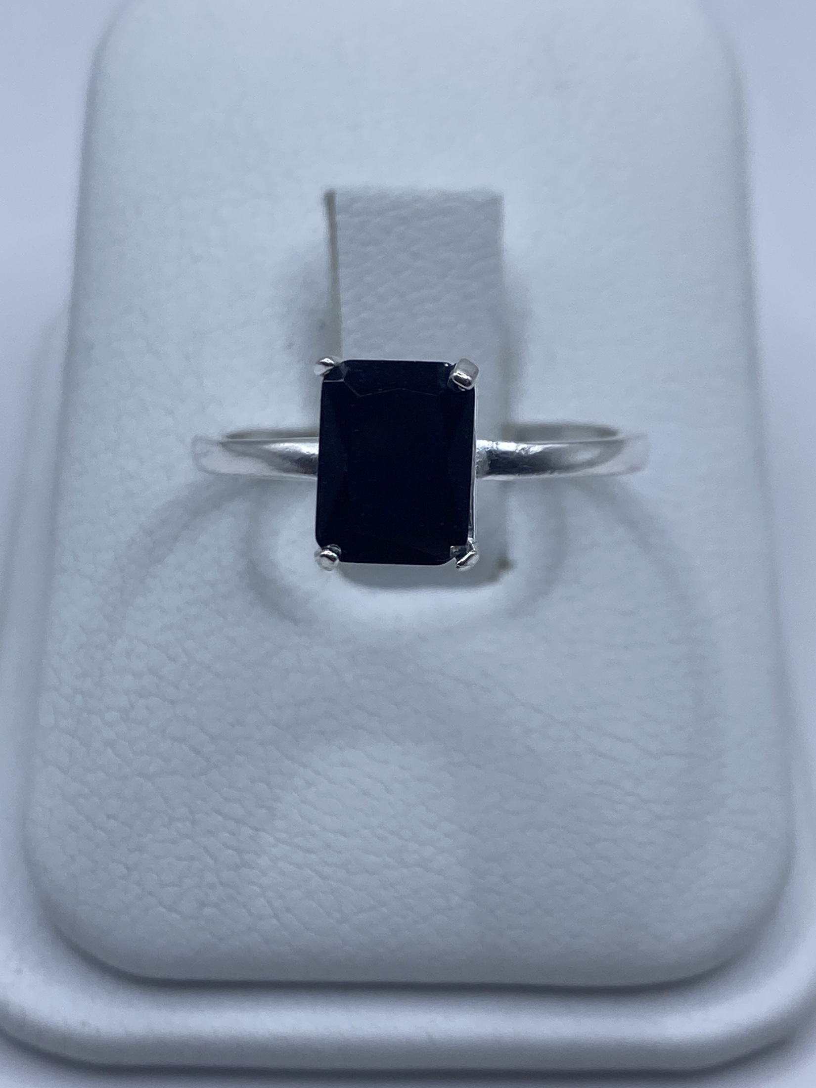 Anillo de Plata Ónix Negro — Taxco 925