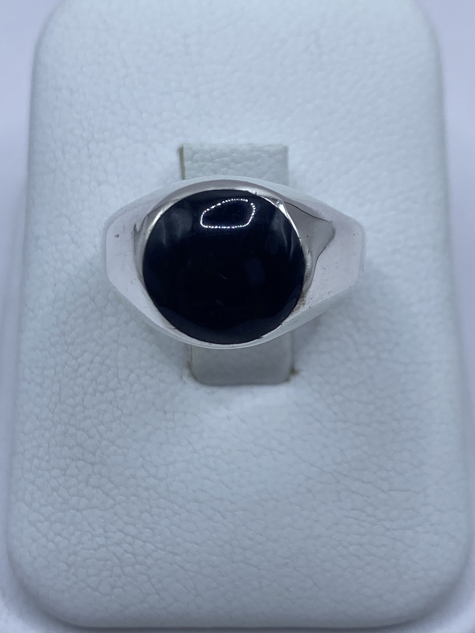 Anillo de Plata Ónix Negro — Taxco 925 Unisex
