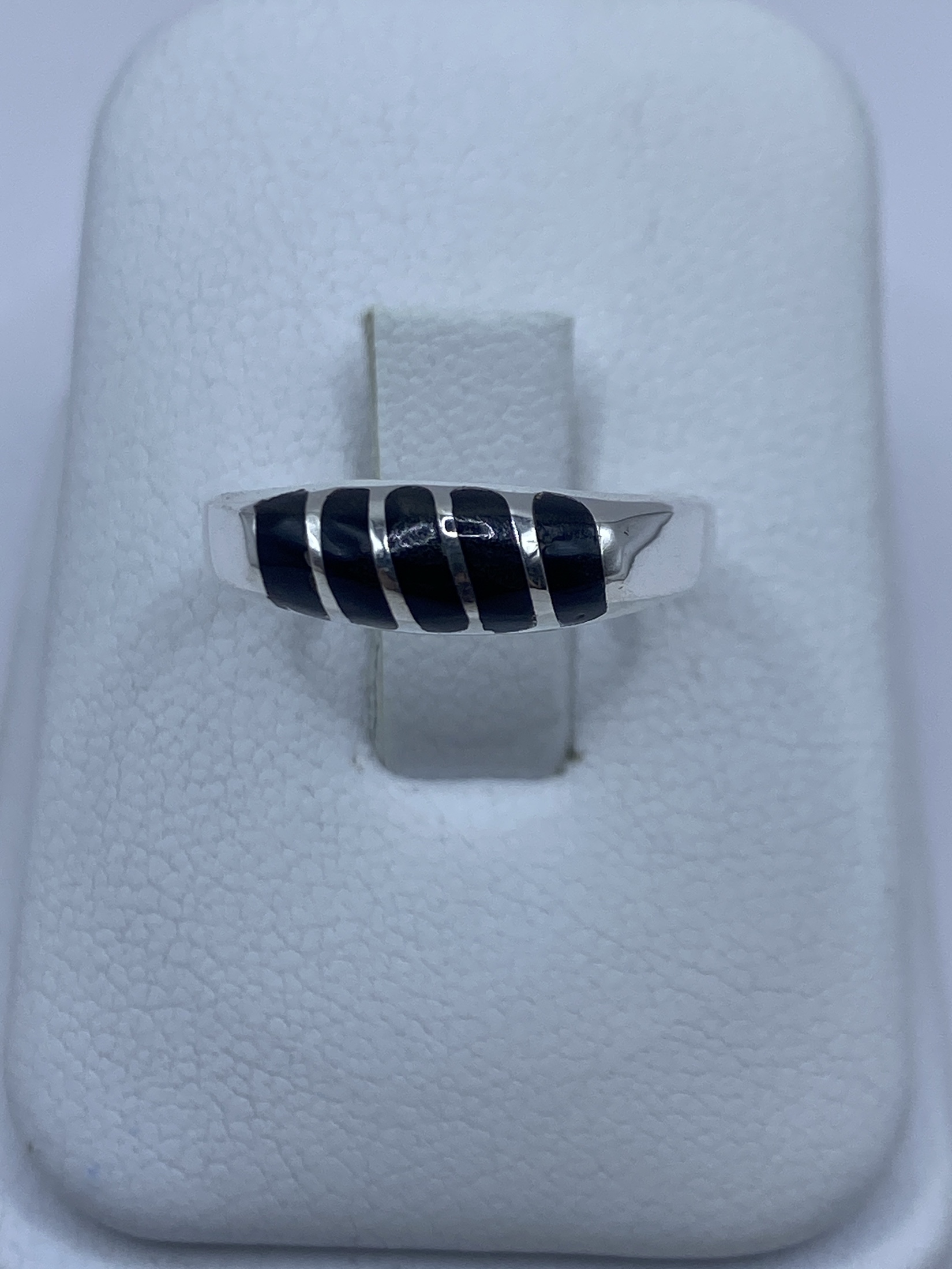 Anillo de Plata Ónix Negro Minimalista — Taxco 925