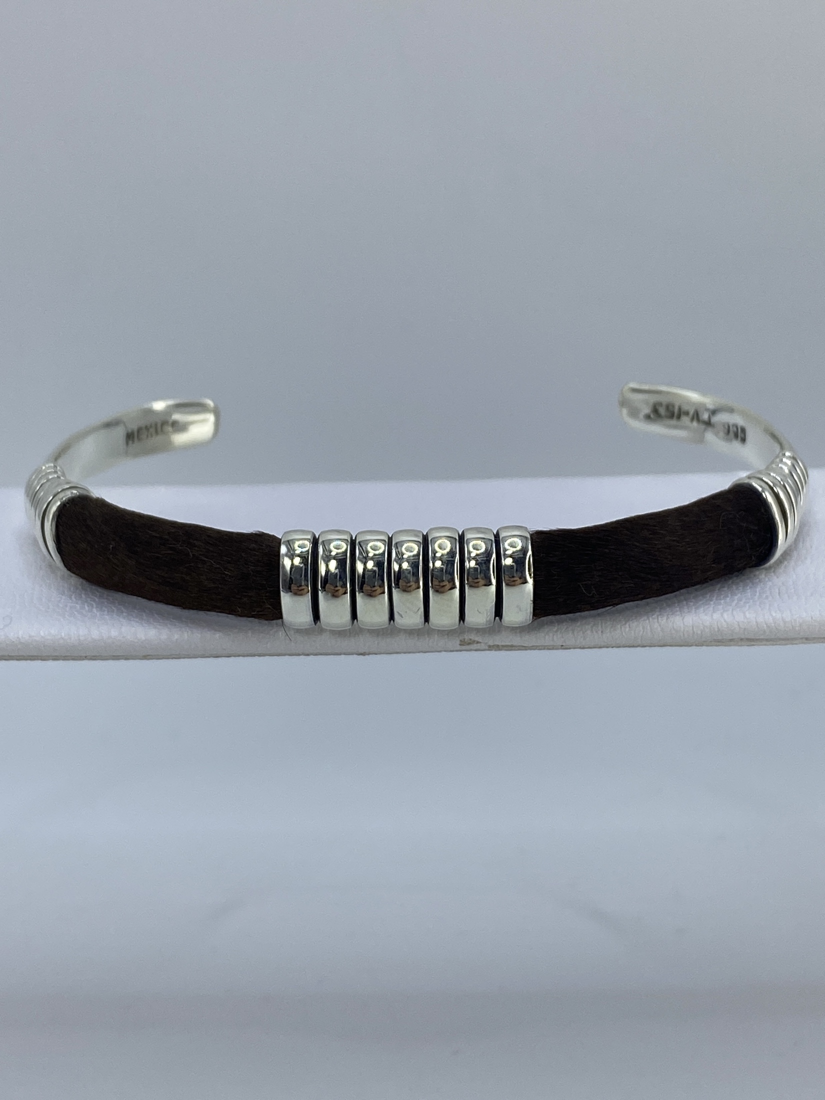 Brazalete de Plata Cartoneado — Taxco 925