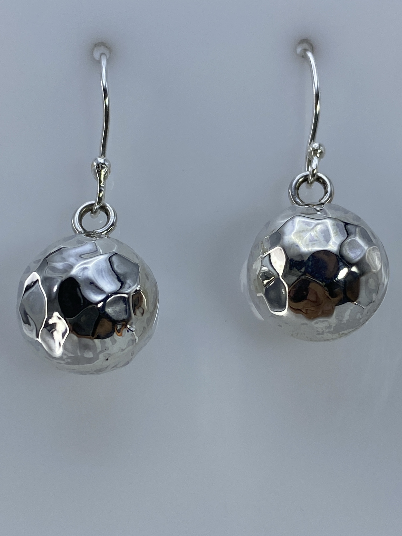 Aretes de Plata Cartoneado Esférico — Taxco 925