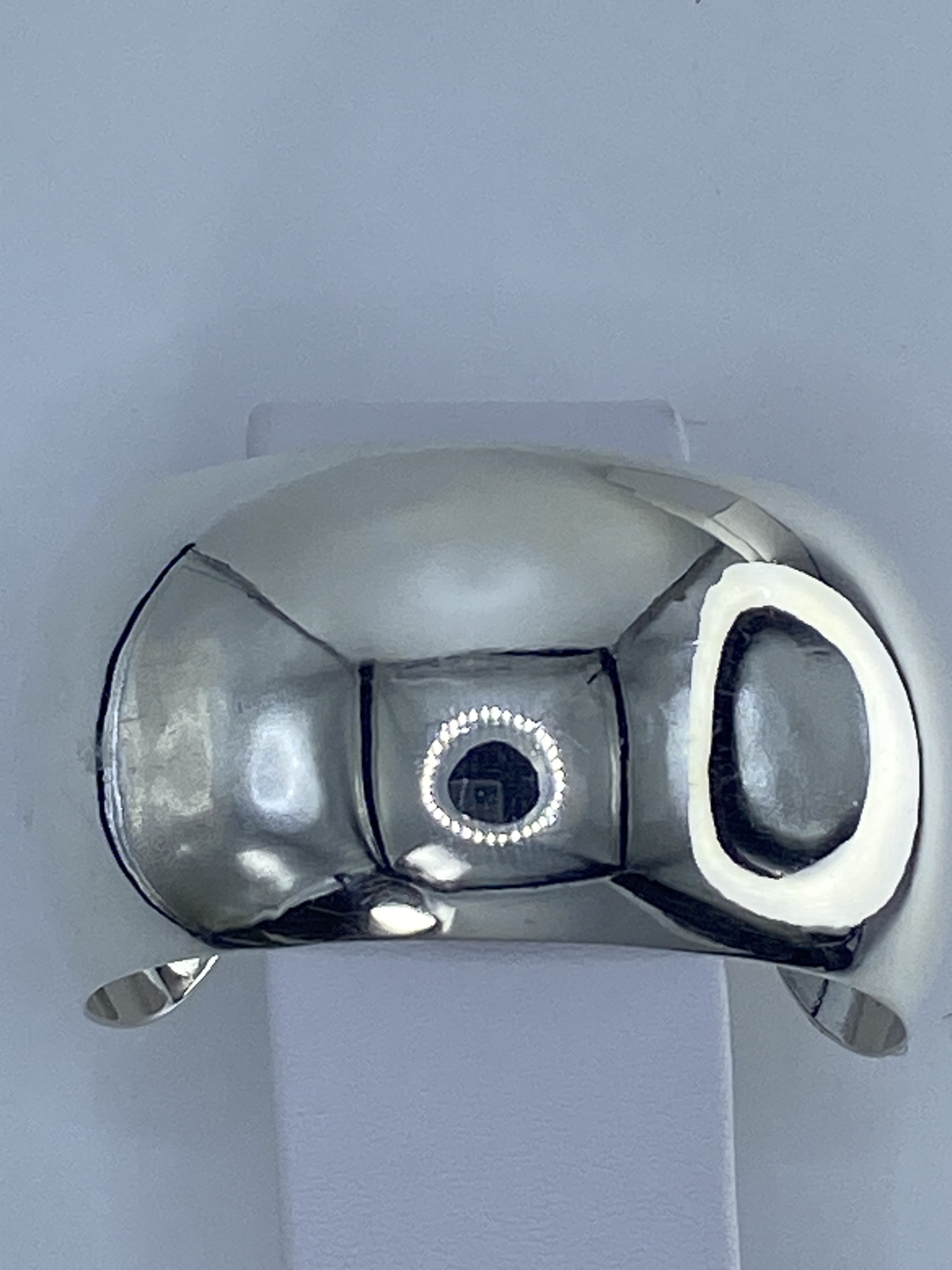 Brazalete de Plata 925 Rígido Minimalista — Taxco