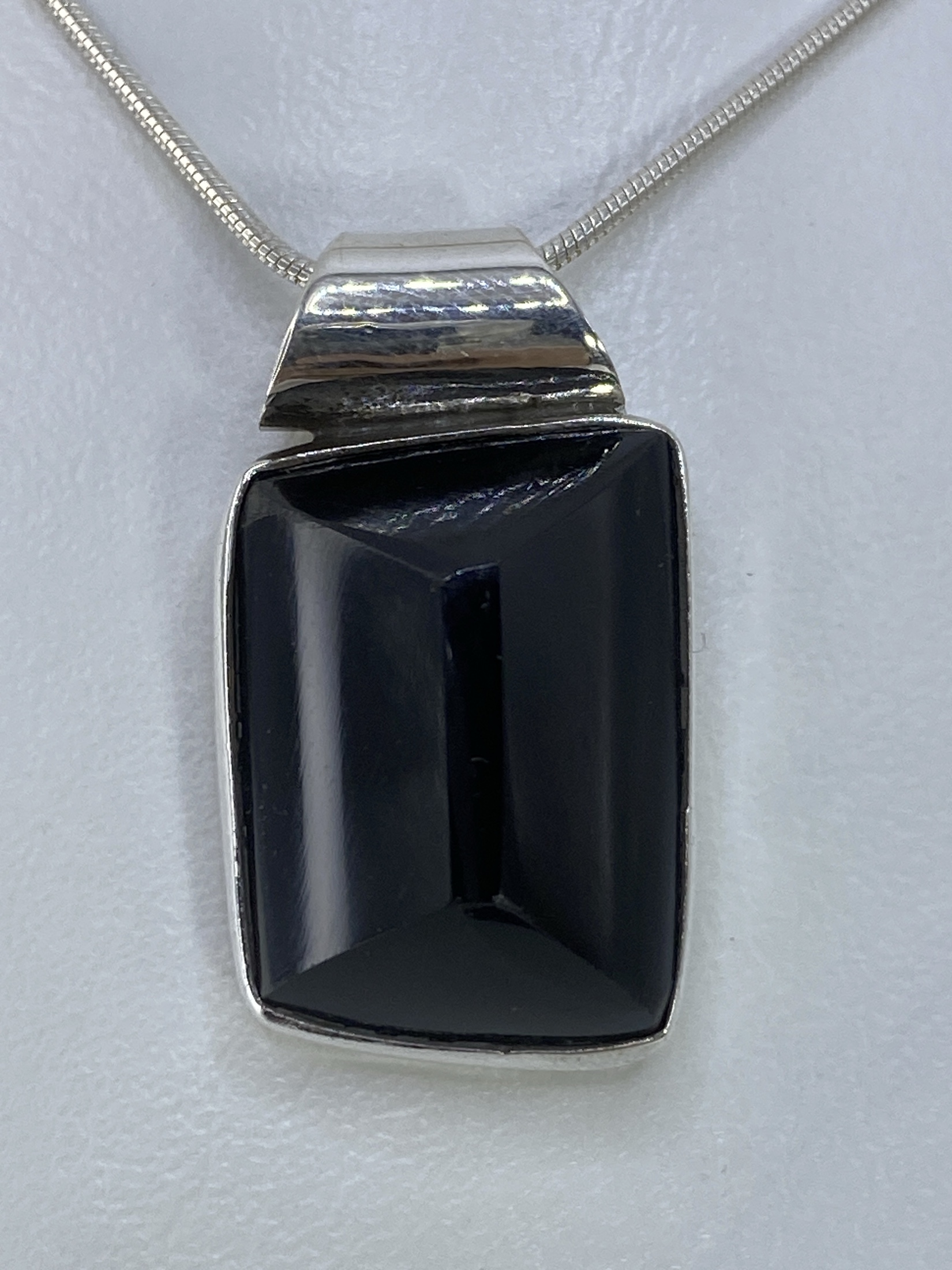 Dije de Plata Onix Negro — Taxco 925