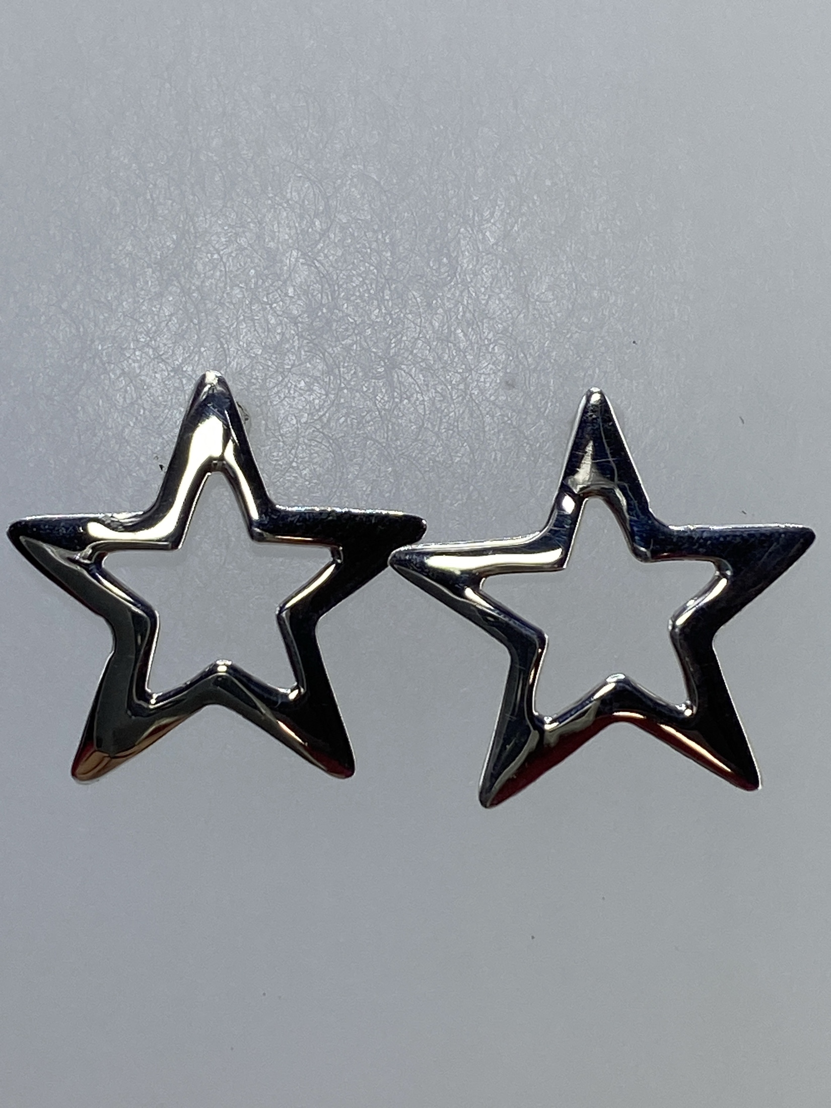 Aretes de Plata Estrella Abierta — Taxco 925