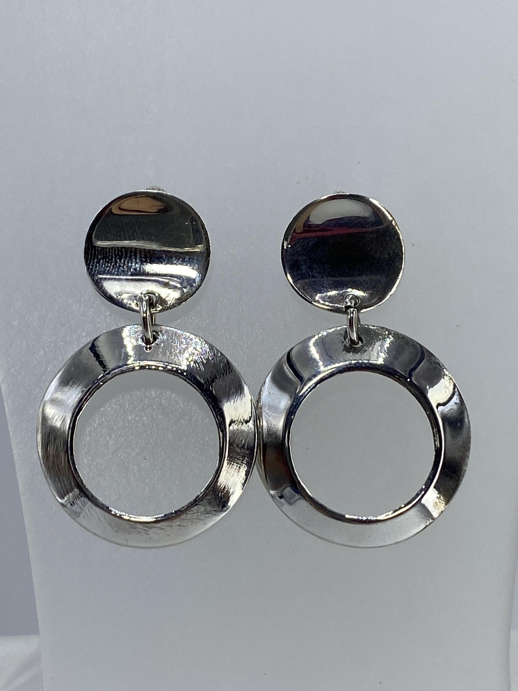 Aretes de Plata Calado Geométrico — Taxco 925
