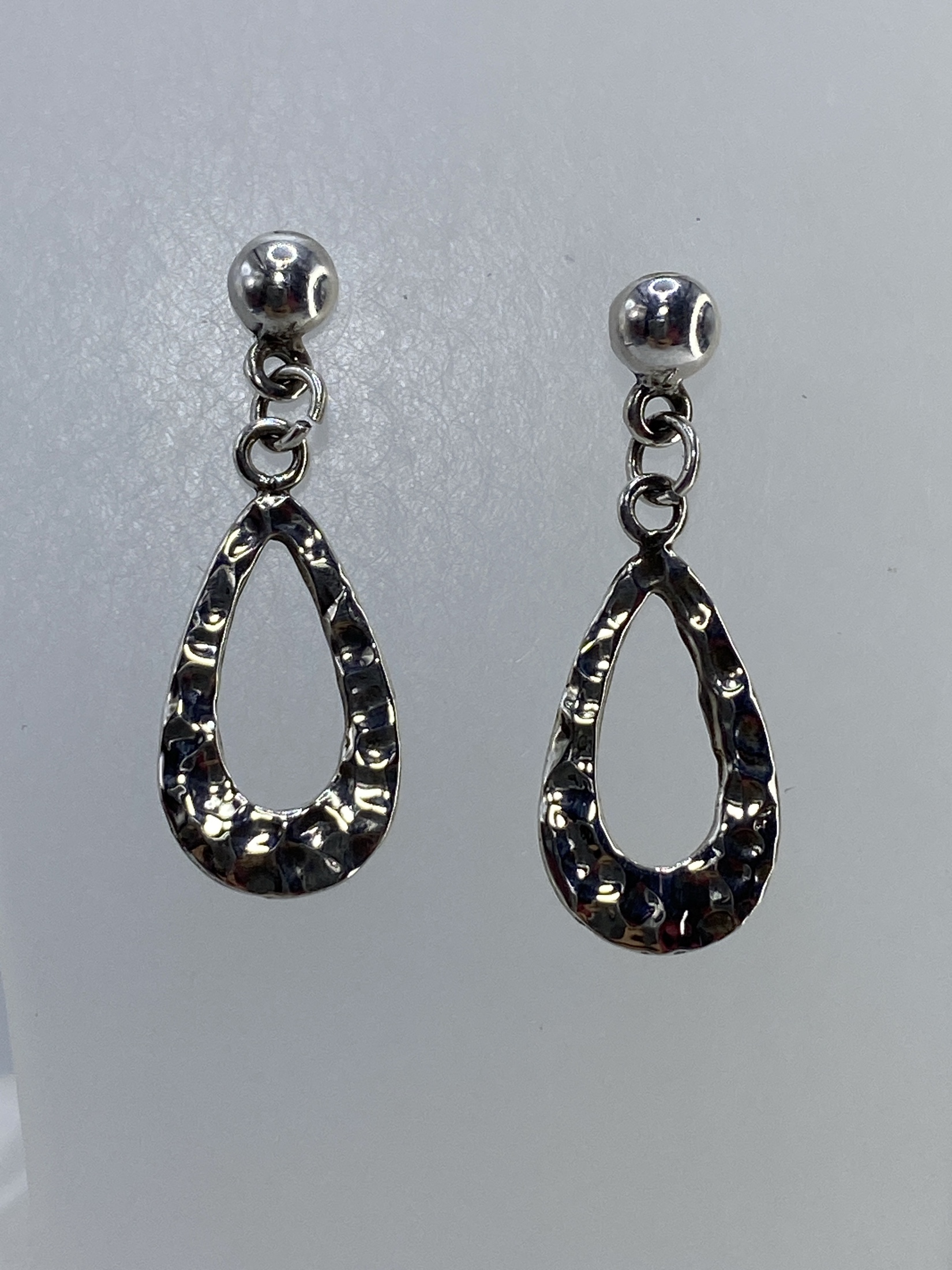 Aretes de Plata Calado Gota — Taxco 925