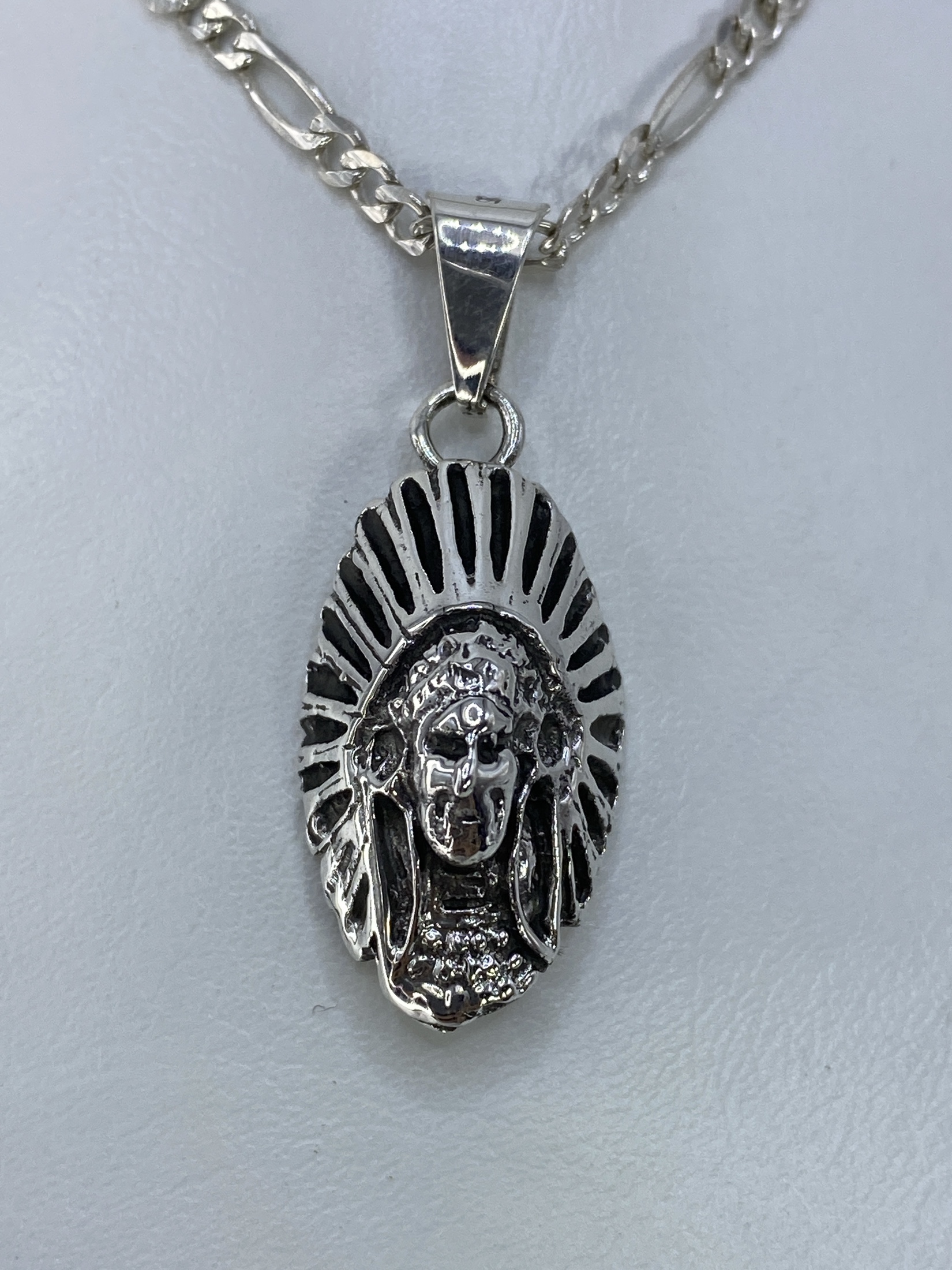 Dije Guerrero Indígena de Plata 925 — Taxco