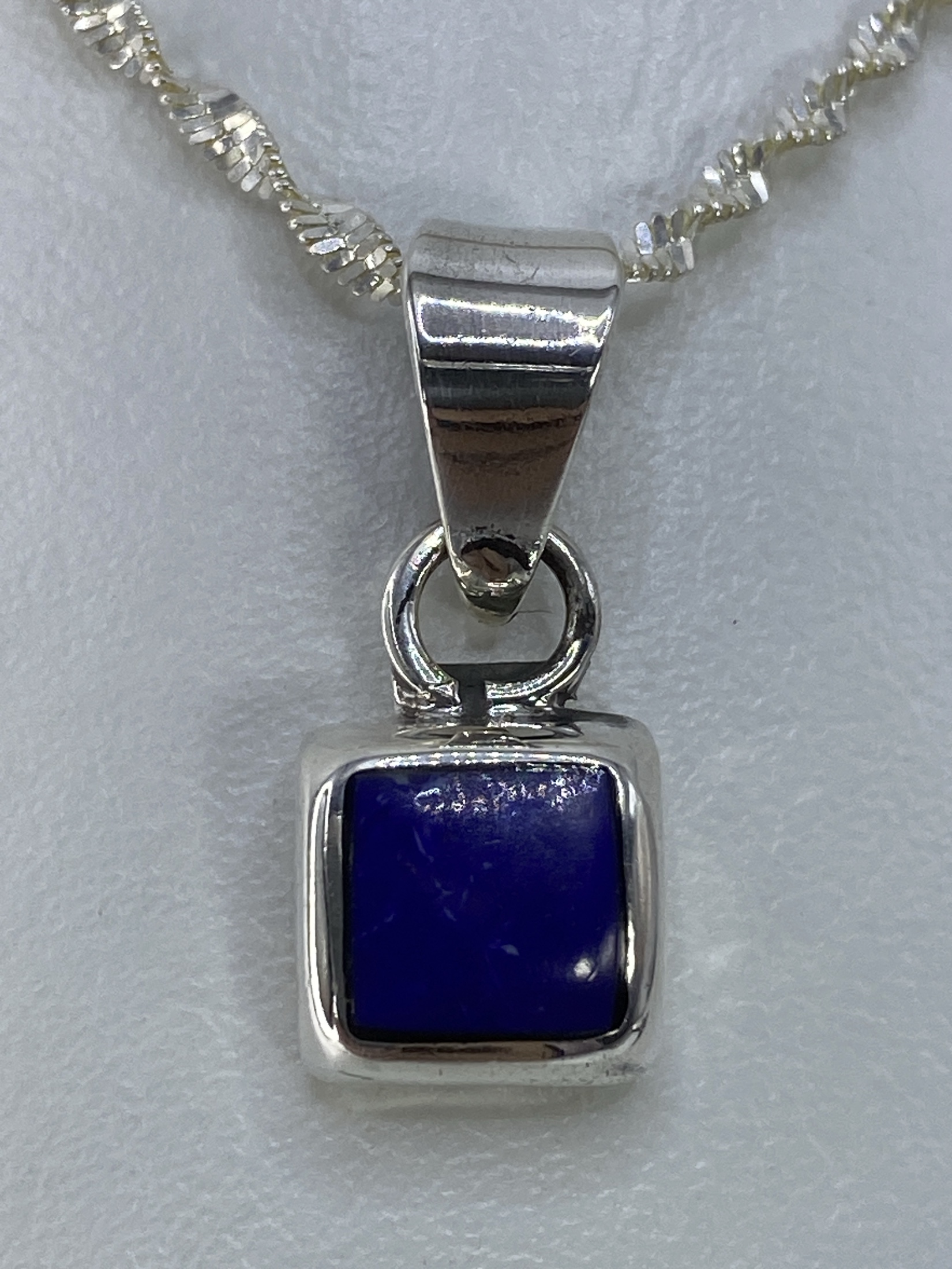 Dije de Plata con Piedra Azul — Taxco 925