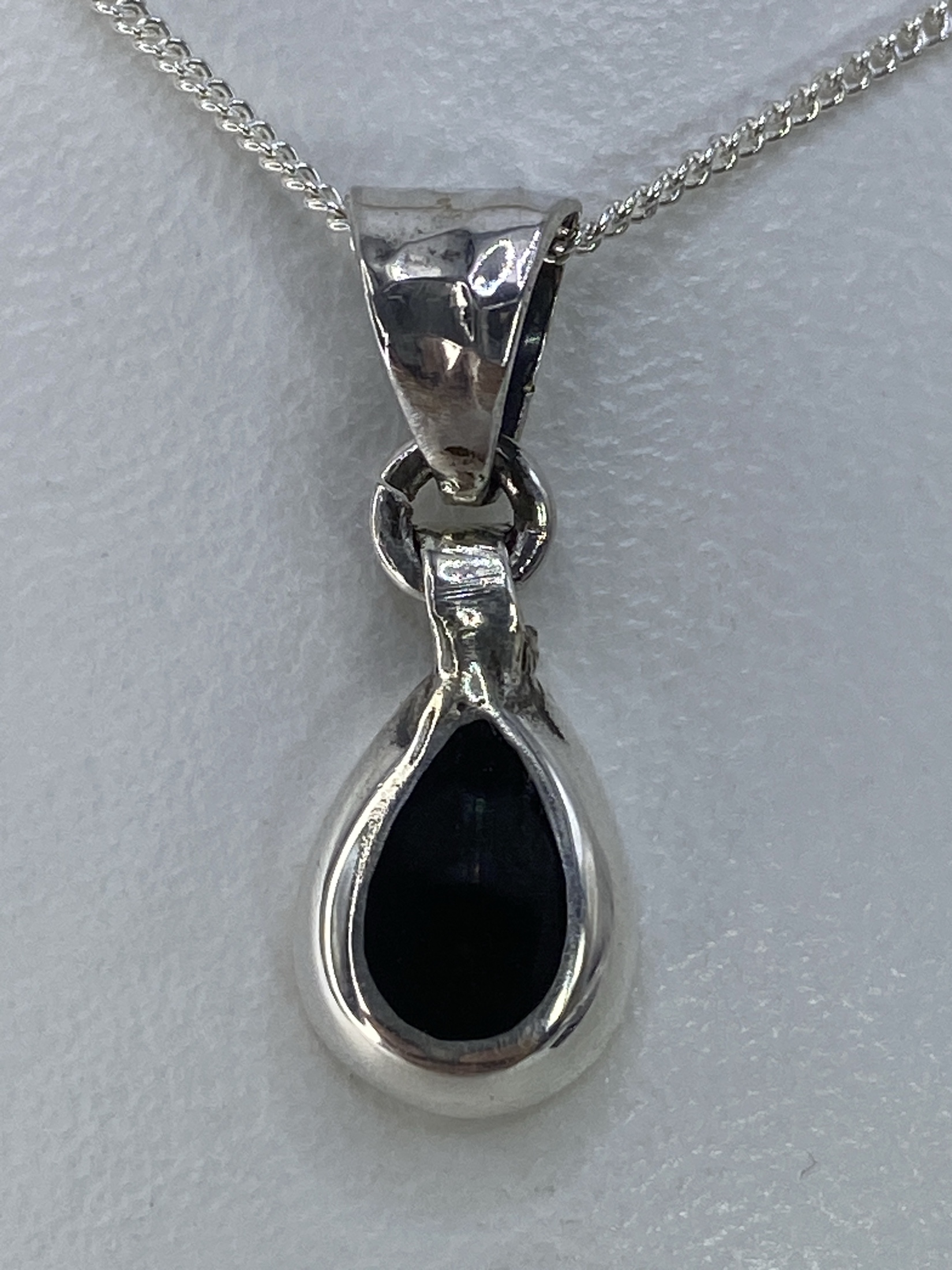 Dije de Plata Gota Negra — Taxco 925