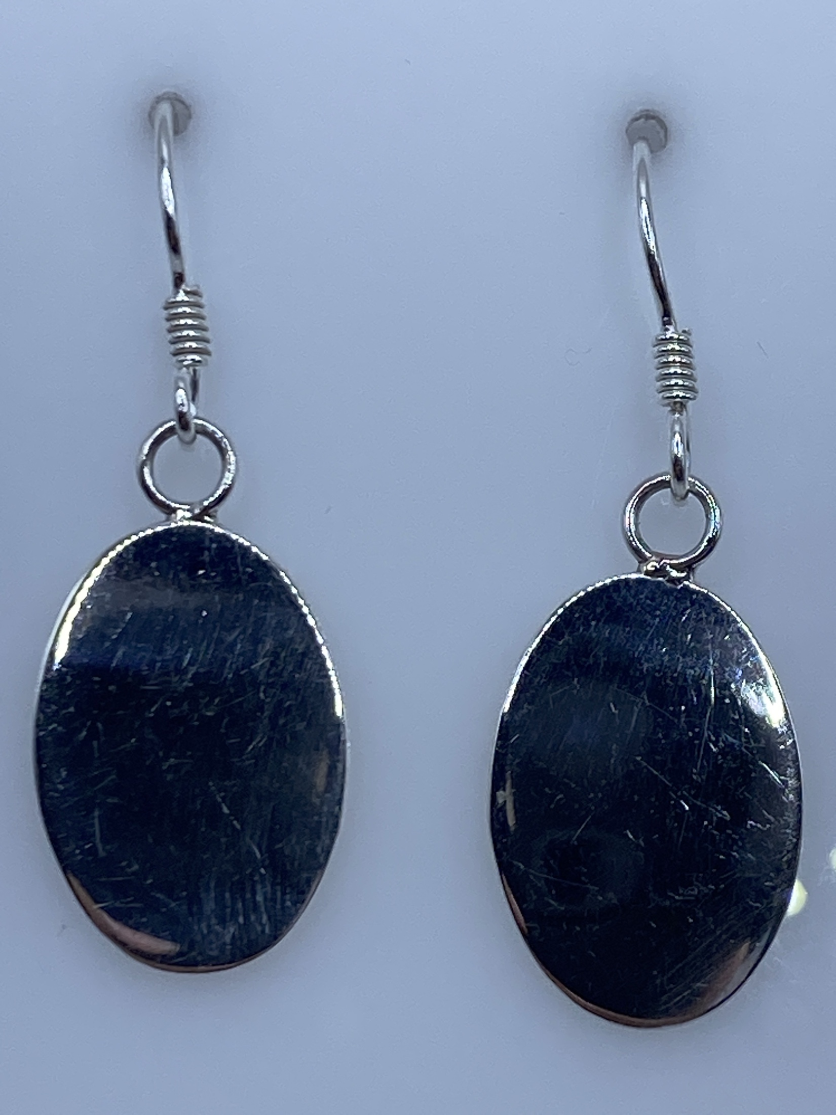 Aretes Ovalados de Plata 925 — Taxco Minimalista
