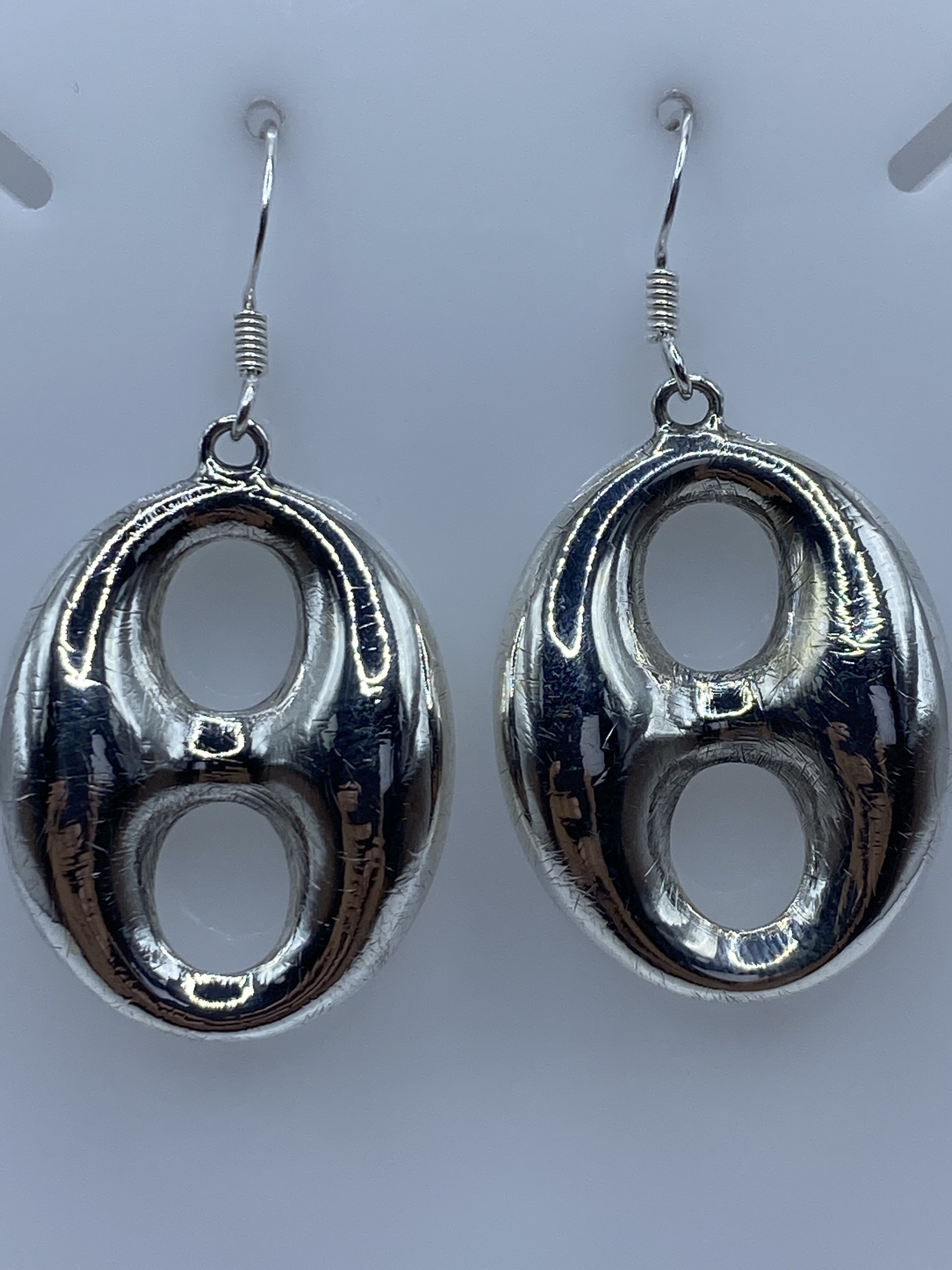 Aretes de Plata Cartoneado Geométricos — Taxco 925