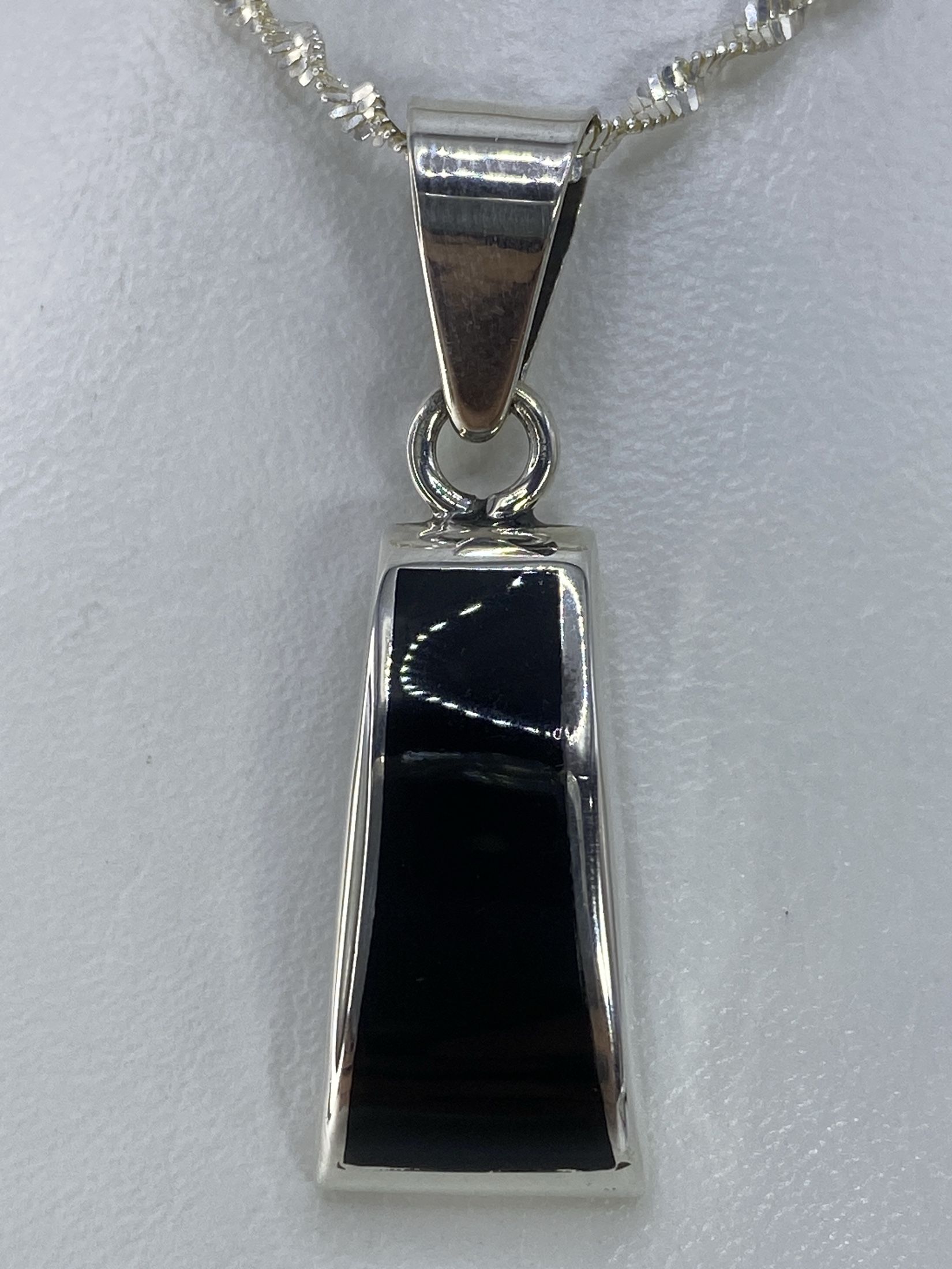 Dije de Plata con Ónix Negro — Taxco 925