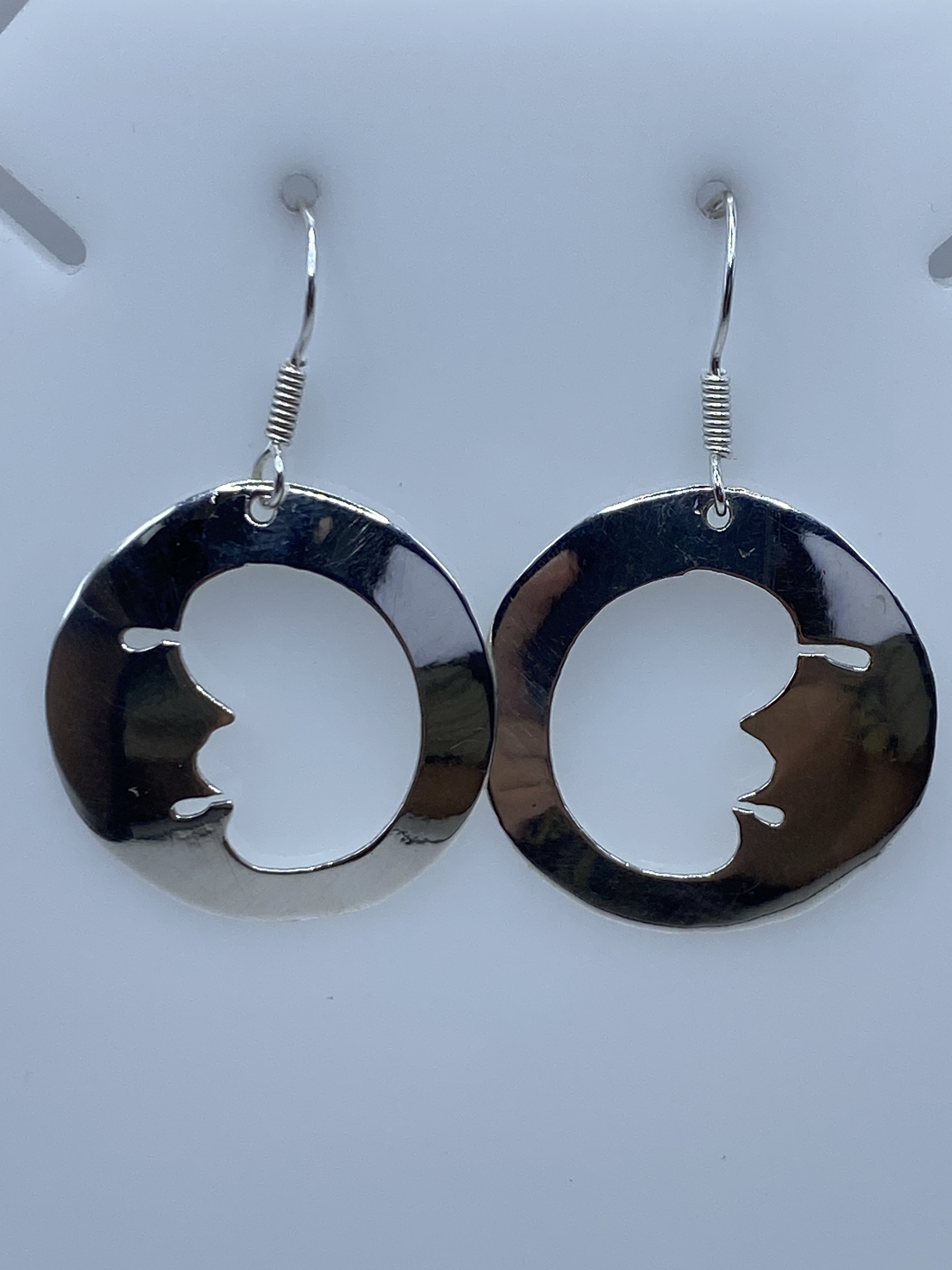 Aretes de Plata Calado Luna — Taxco 925