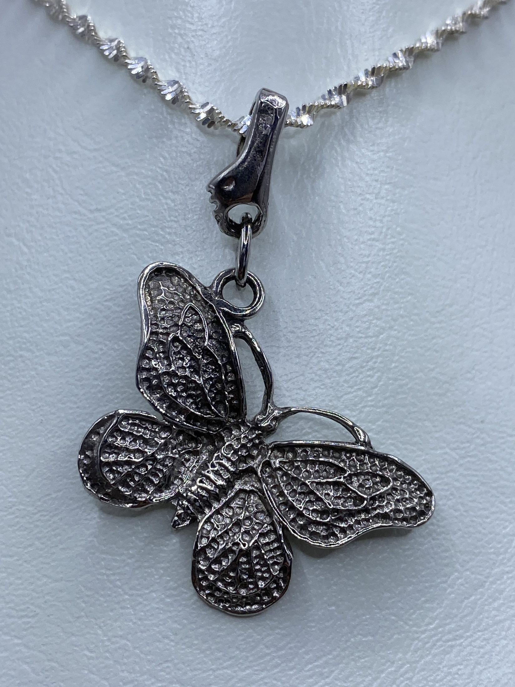 Dije de Mariposa en Plata 925 — Taxco