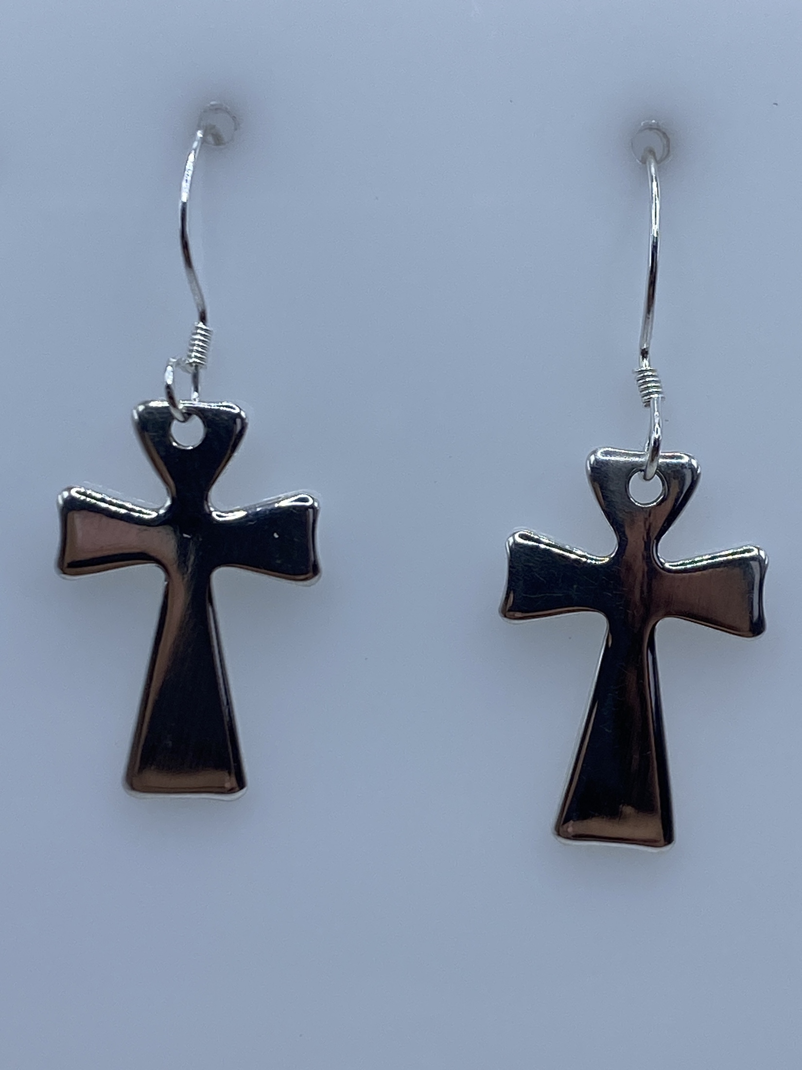 Aretes de Cruz de Plata 925 — Taxco Minimalista
