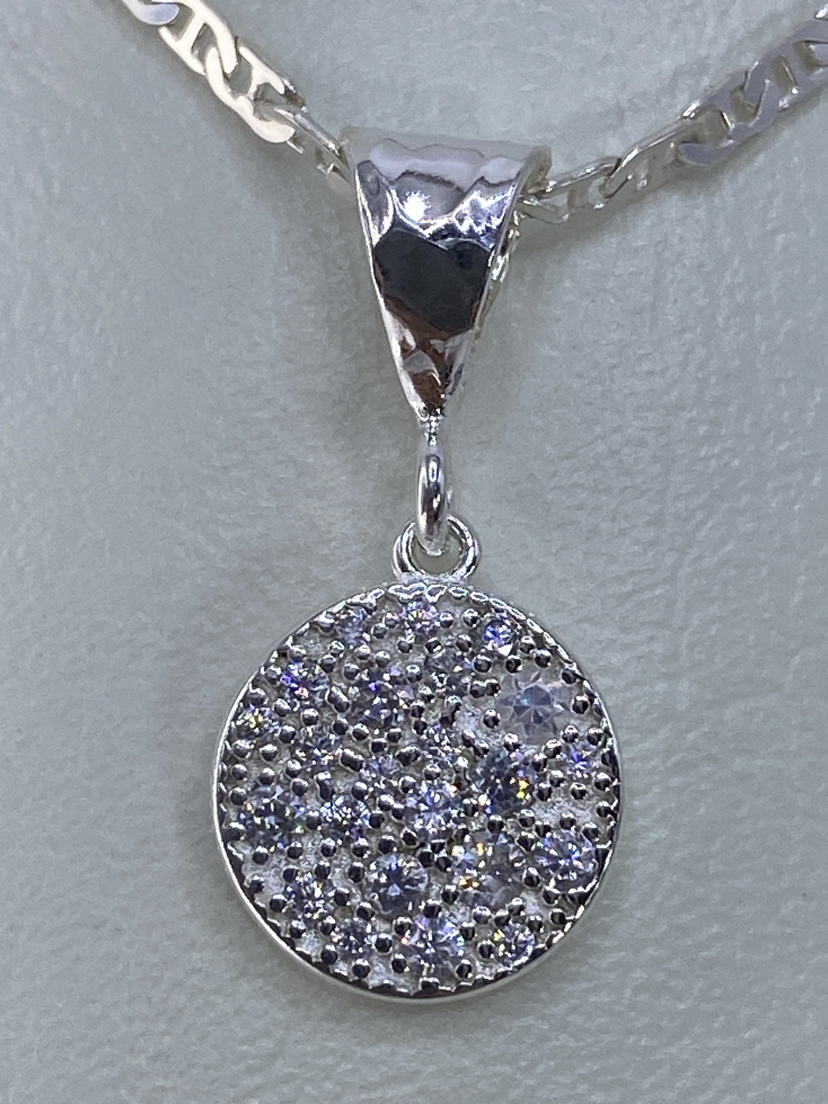 Dije de Plata con Micro-Circonia — Taxco 925
