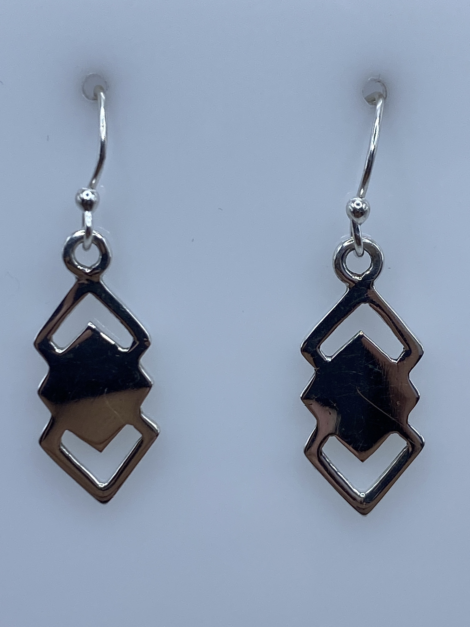 Aretes de Plata Calado Geométrico — Taxco 925