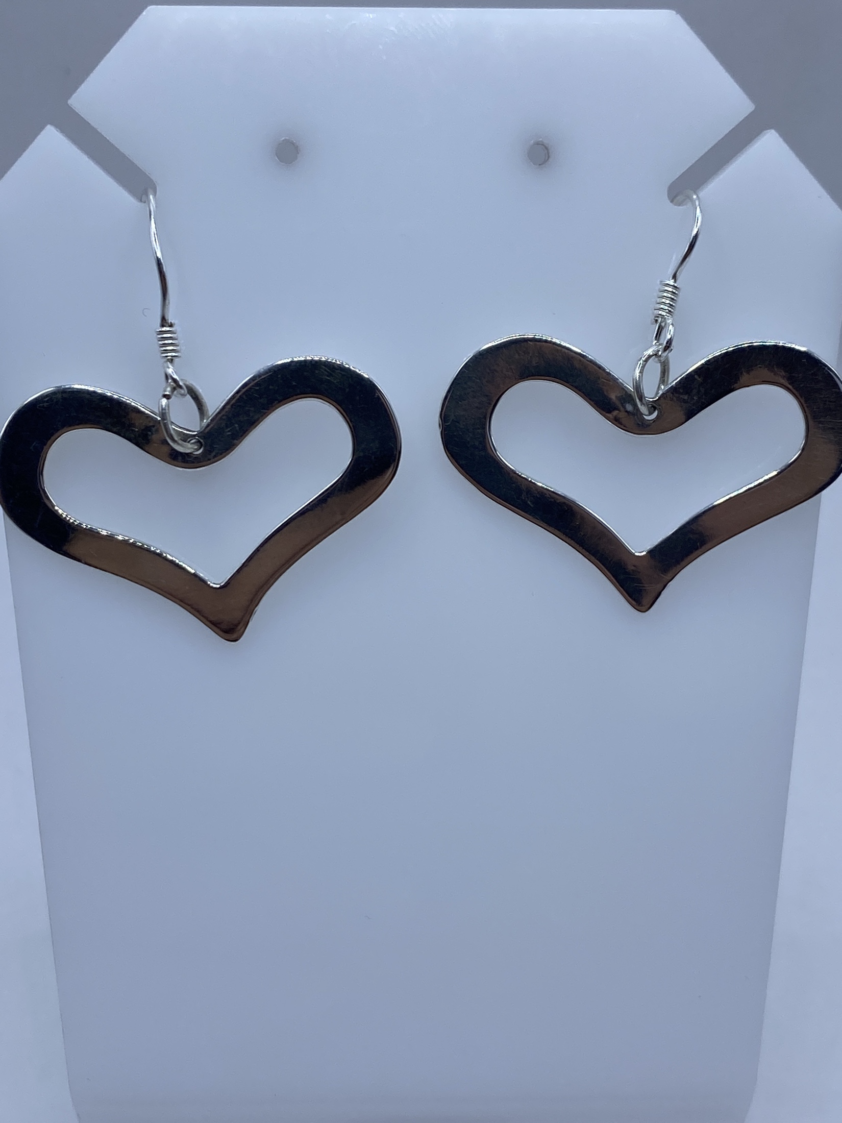 Aretes Corazón de Plata Calada — Taxco 925