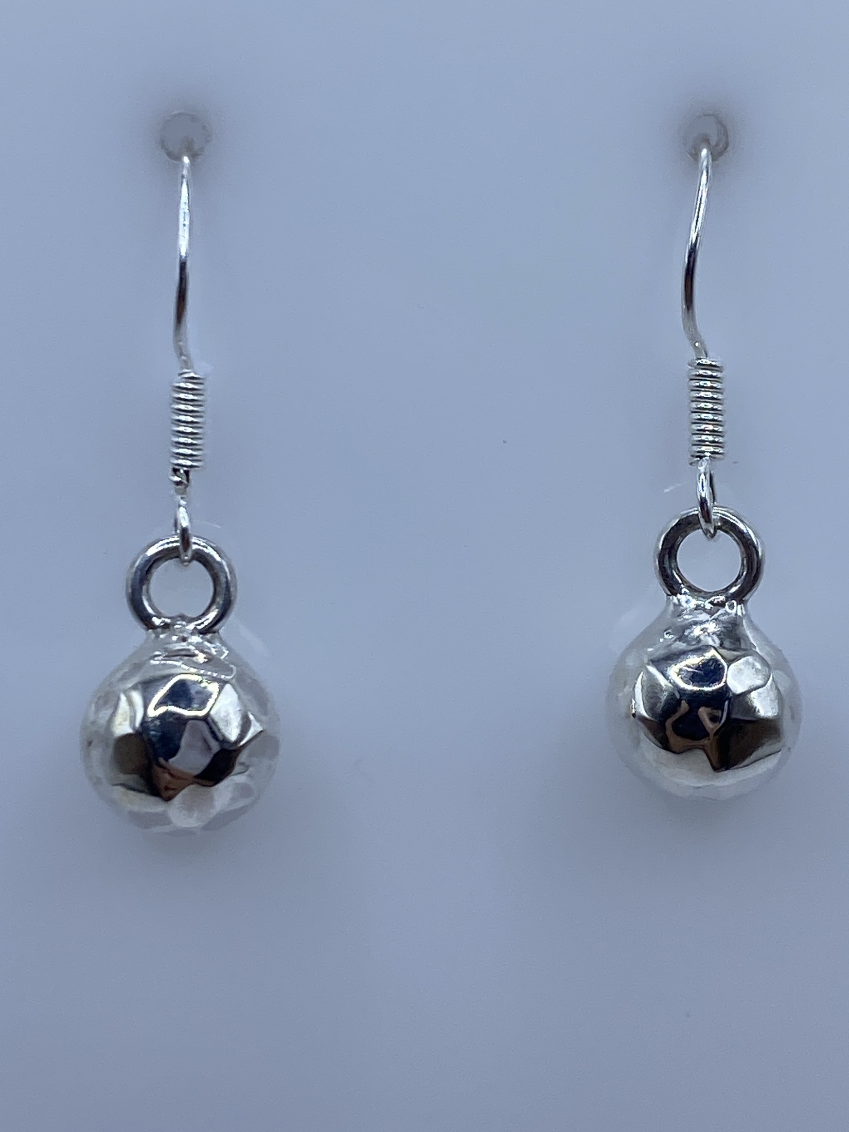 Aretes de Plata Facetados Brillantes — Taxco 925